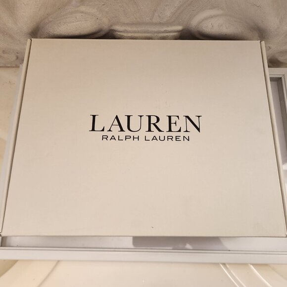 Ralph Lauren Leather " Kerri" Gold Sheep Nappa Heeled Sandals. NIB. Size various - Picture 11 of 12